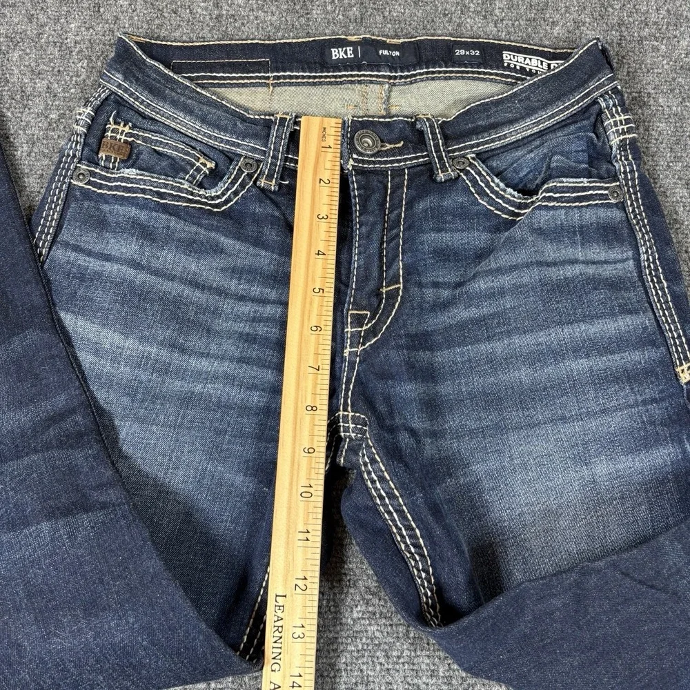 BKE Fulton Boot Stretch Jeans Mens 29x32‎ (fits 29x29) Performance Durable Denim